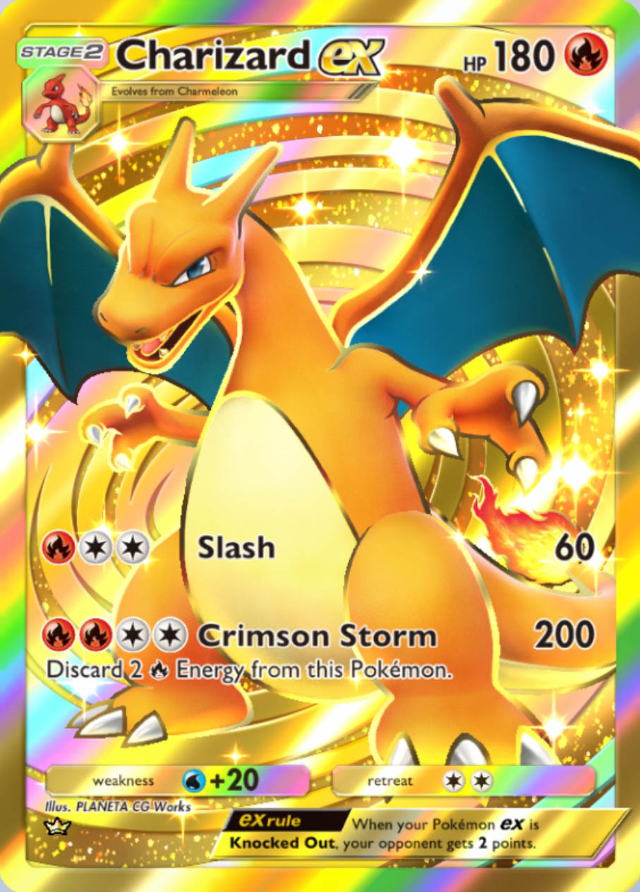 Crown Rarity Charizard EX