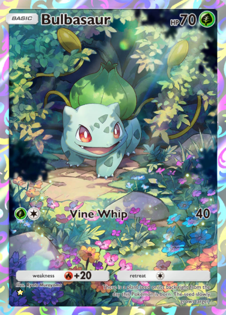 Bulbasaur IR Card