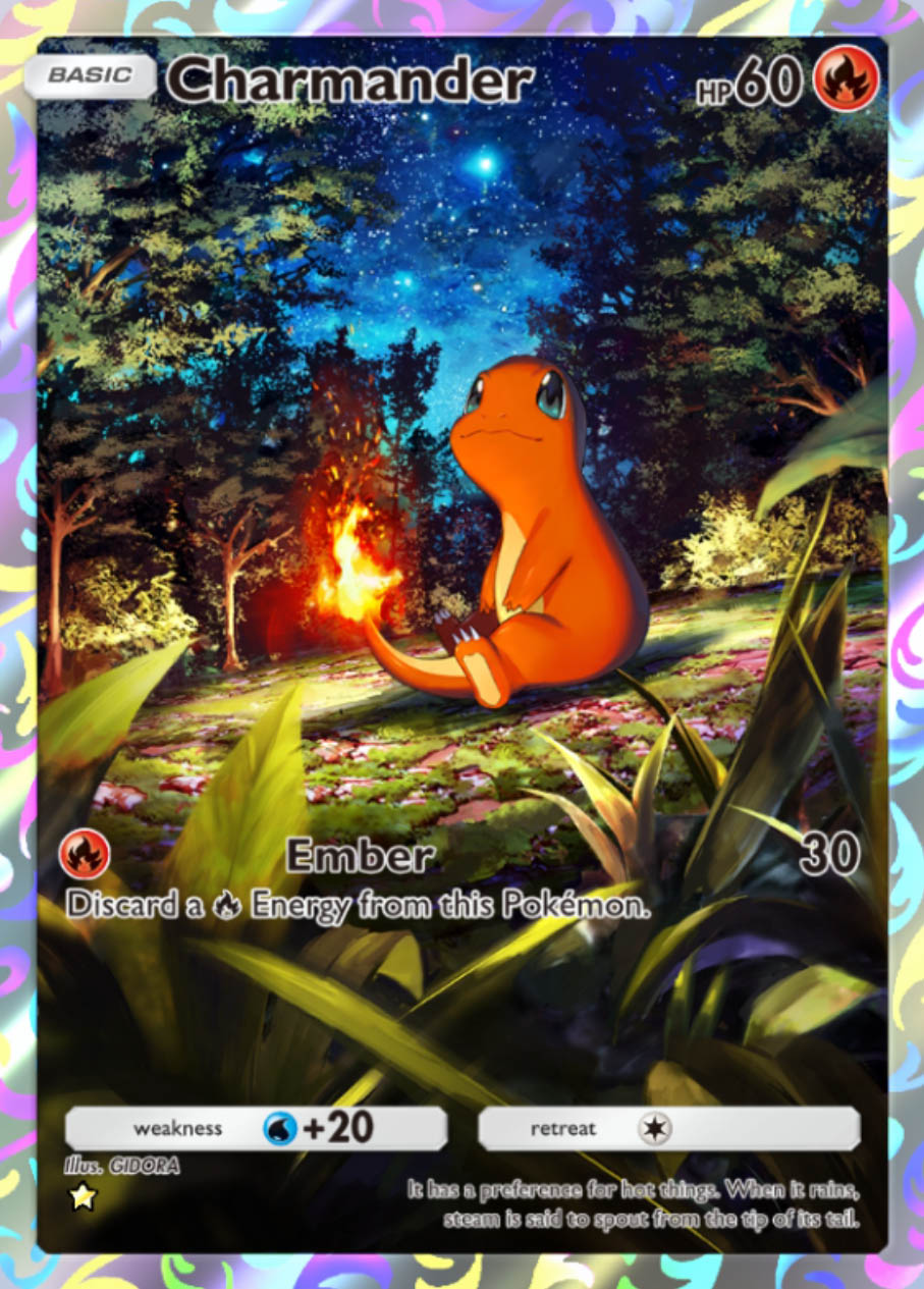 Charmander IR Card