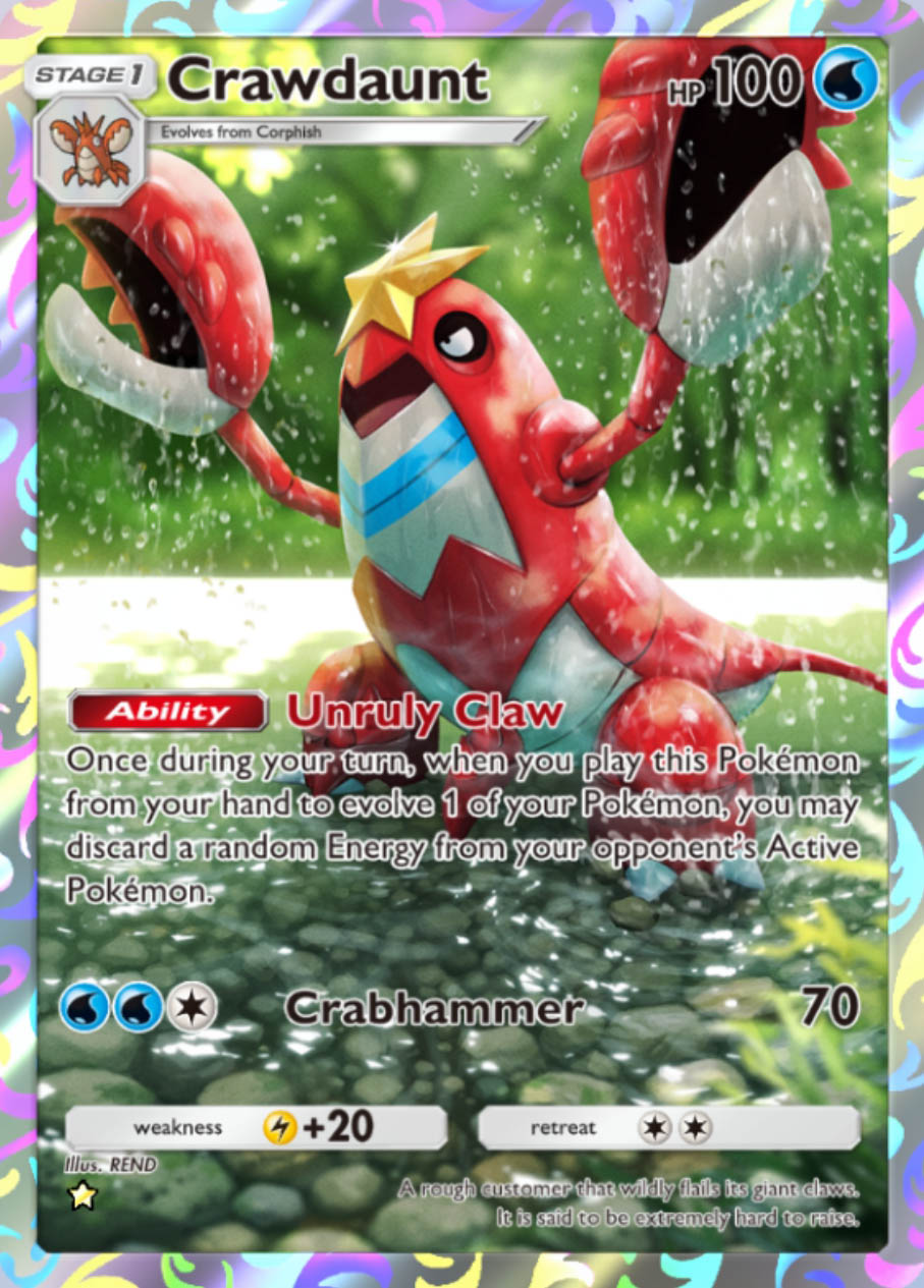 Crawdaunt IR Card