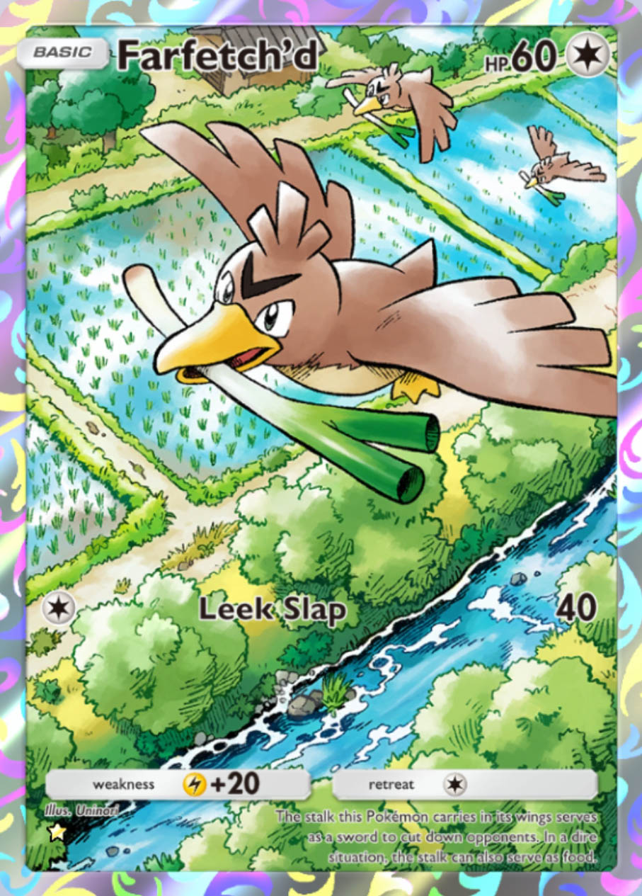 Farfetch'd IR Card