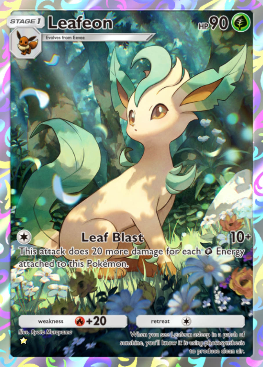 Leafeon IR Card