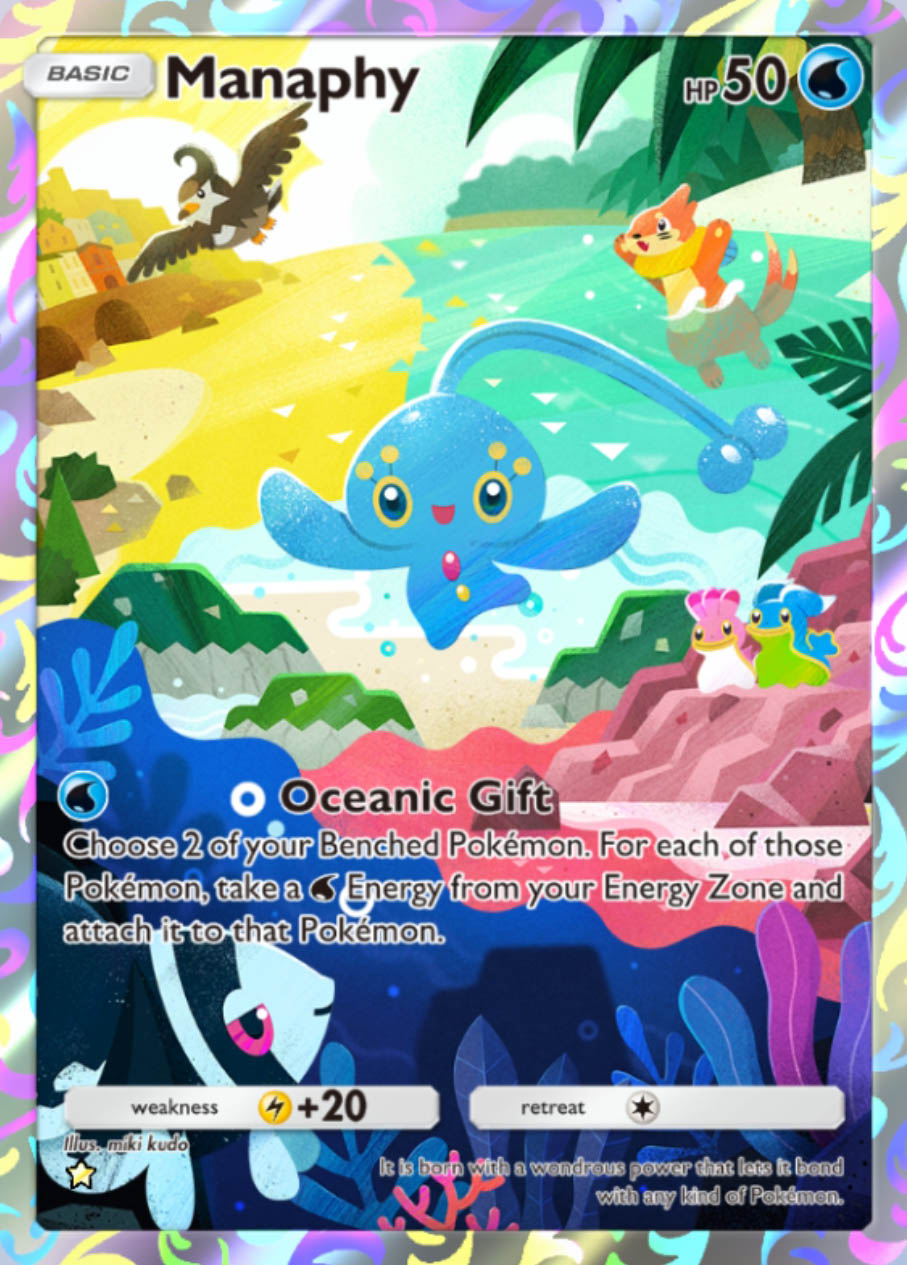 Manaphy IR Card