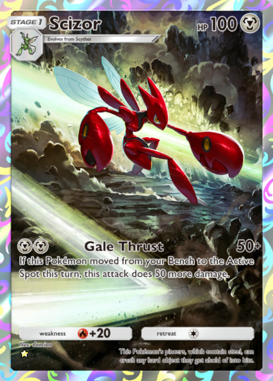Scizor IR Card