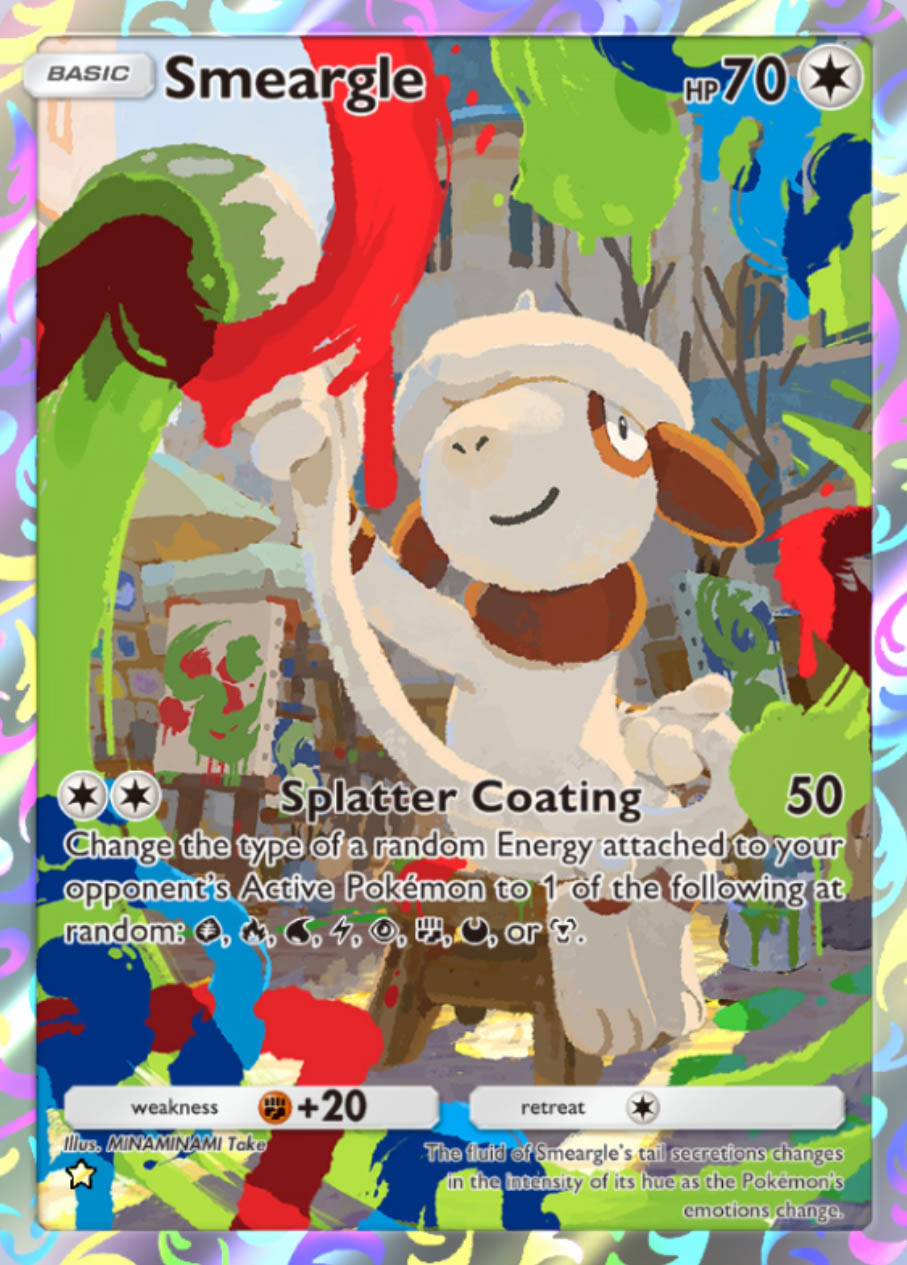 Smeargle IR Card