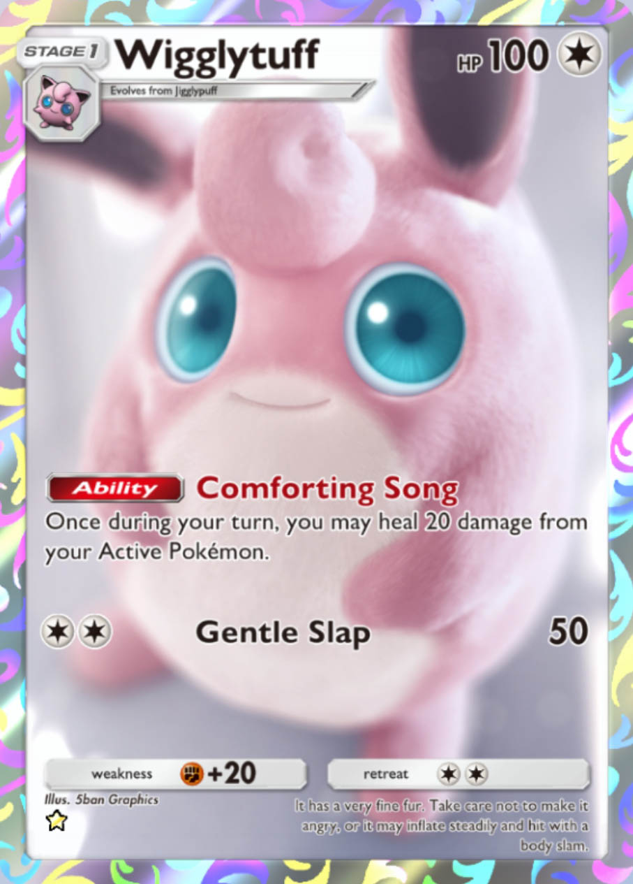 Wigglytuff IR Card